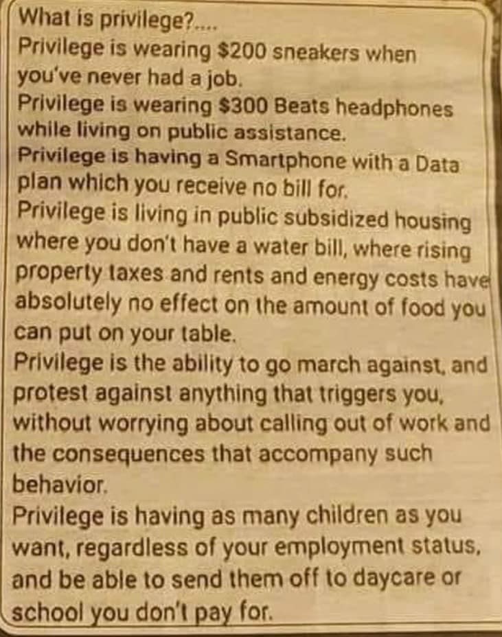 Privilege
