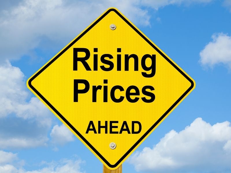 prices rising