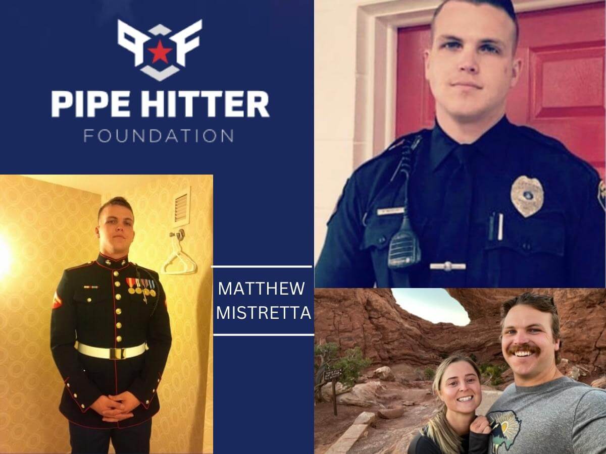 Officer Matthew Mistretta being Supported by The Pipe Hitter Foundation Officer Matthew Mistretta Seven Years in Prison for Arresting a Murder Suspect